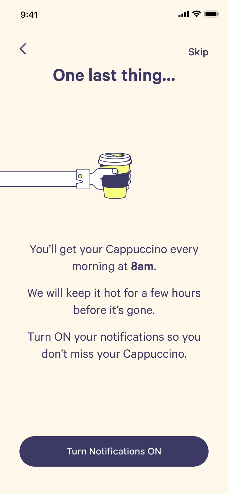 One last thing: turn on notifications