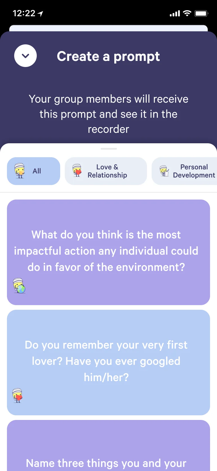 Create a prompt