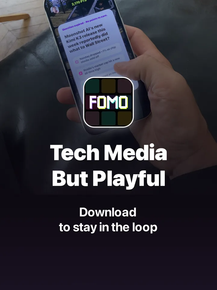 FOMO: tech media but playful