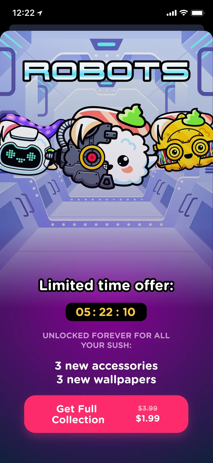 Limited time offer: Robots