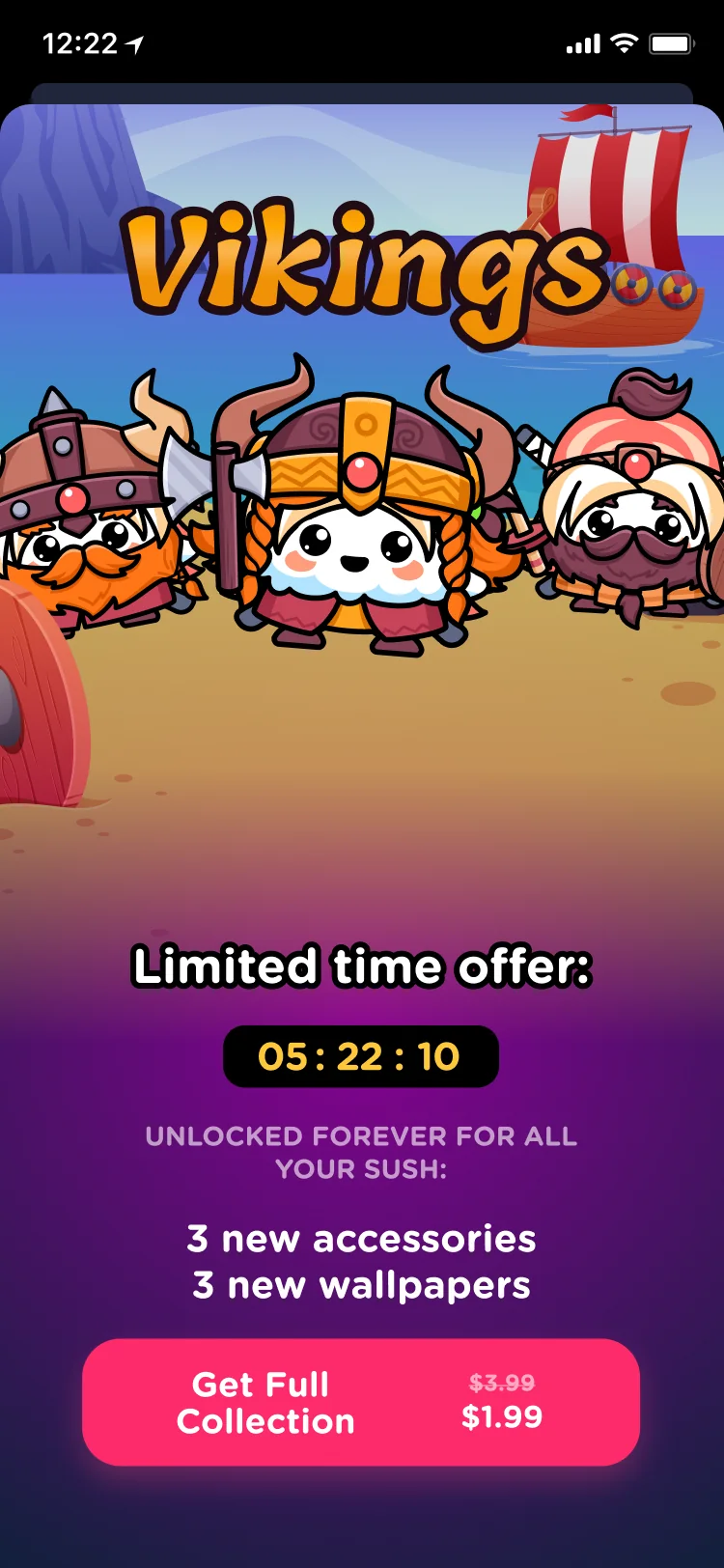 Limited time offer: Vikings