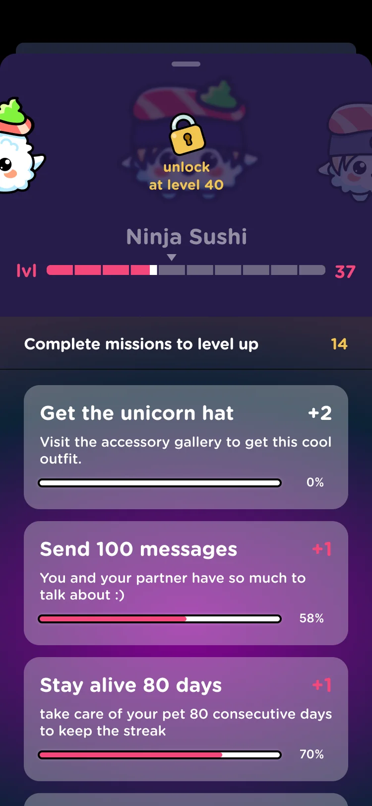 Level up