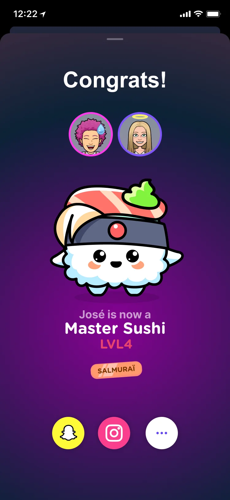 Congrats: your SUSH evolved