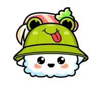 animal hat frog
