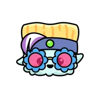 glasses flower