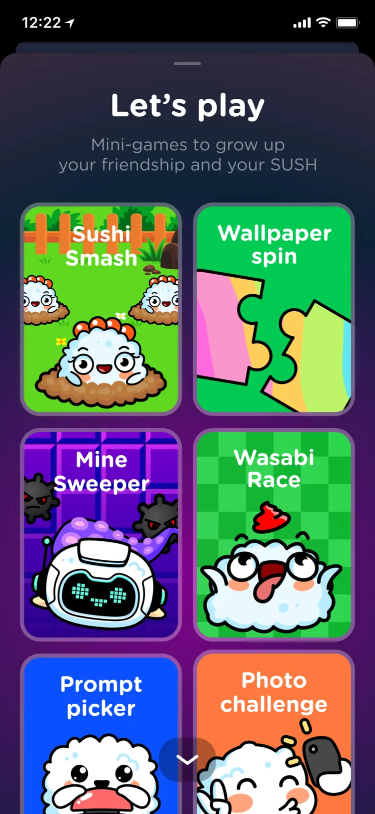 Let's play: pick a game